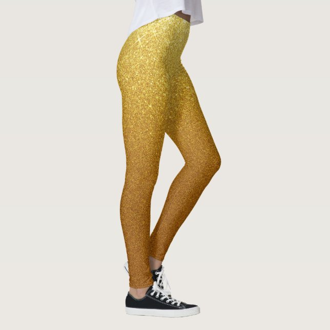 Legging Shimmery Dourado Glitter (Direita)