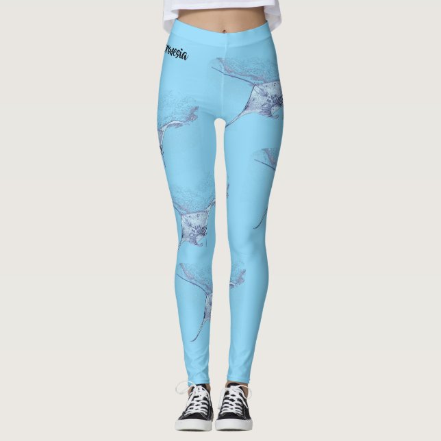 Legging silhueta de arraia (Frente)