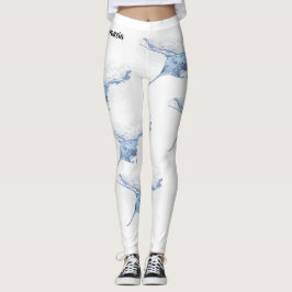 Legging silhueta de arraia
