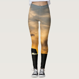 Legging Silhueta Sunset de Bovinos