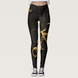 Legging Símbolo de cana-de-ouro