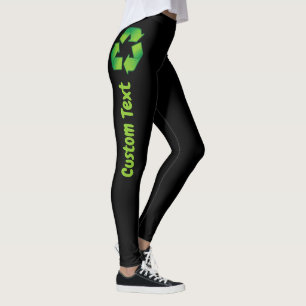Legging Símbolo do reciclagem