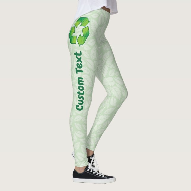 Legging Símbolo do reciclagem (Direita)
