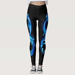 Legging Símbolo Infinito de Água Fria e Clara