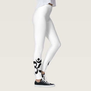 Legging Símbolo Om Ohm Yoga Espiritual Budismo