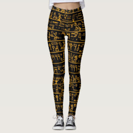 Legging Símbolos hieroglíficos