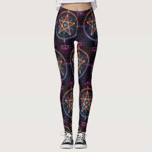 Legging Símbolos Neon Celtic
