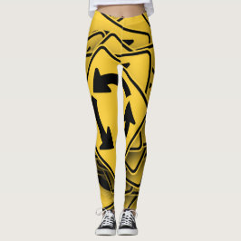 LEGGING SINAIS DE ESTRADA ROTARY
