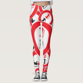LEGGING SINAIS DE ESTRADA SEM PASSAGEM