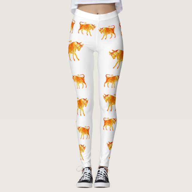 Legging Sinal de Aquarela Taurus (Frente)