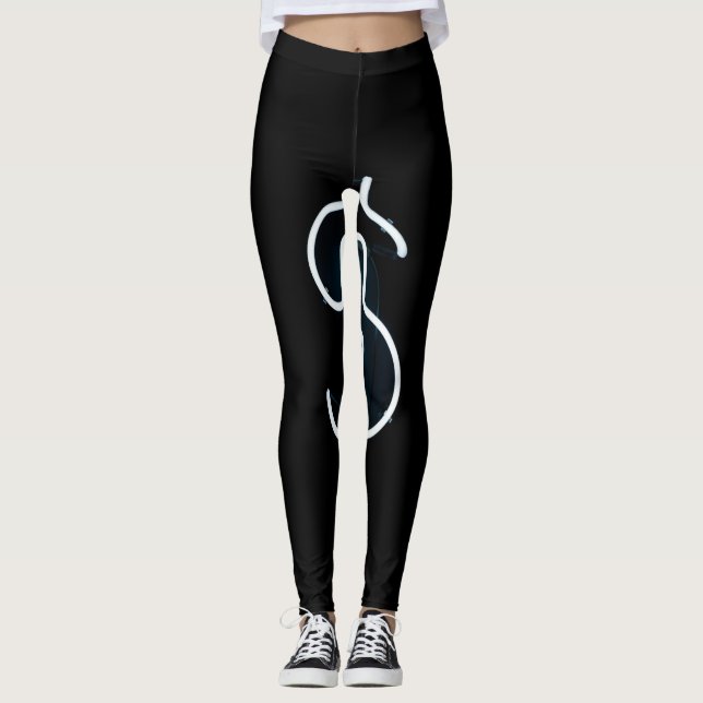 Legging Sinal de dólar neonário (Frente)