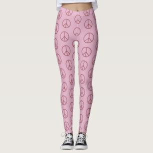 Legging Sinal de paz rosa