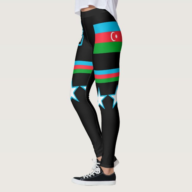Legging Sinalizador Azerbaijão (Esquerda)