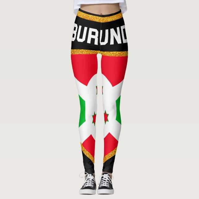 Legging Sinalizador Burundi (Frente)