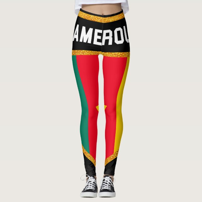 Legging Sinalizador Cameroun (Frente)
