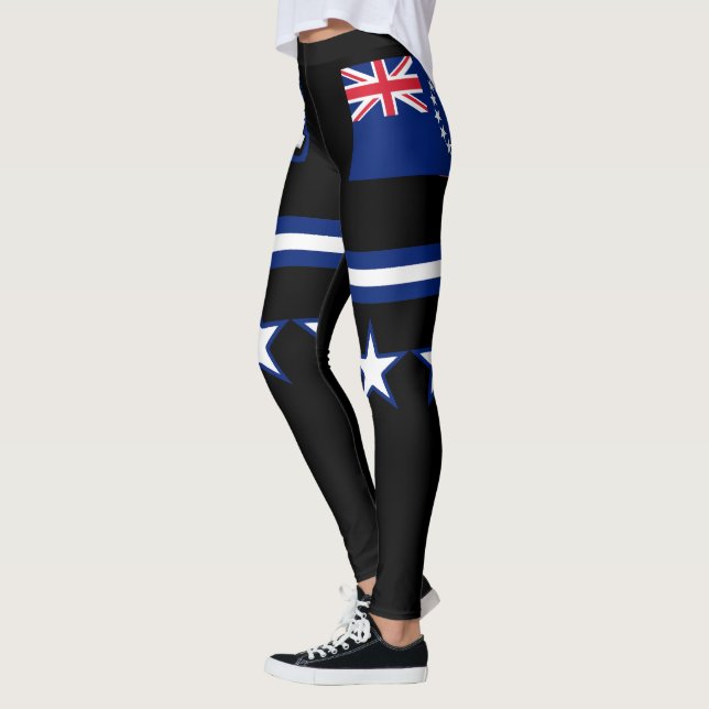 Legging Sinalizador das Ilhas Cook (Esquerda)