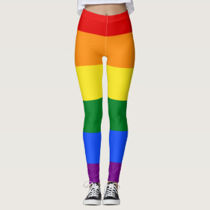 Legging Sinalizador do Orgulho Arco-Íris