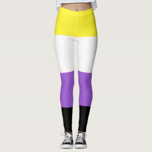 Legging Sinalizador do Orgulho Não Binário