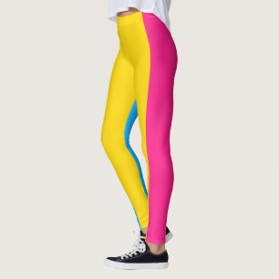 Legging Sinalizador do Orgulho Pansexual