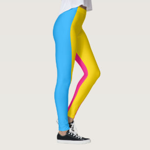 Legging Sinalizador do Orgulho Pansexual LGBTQ