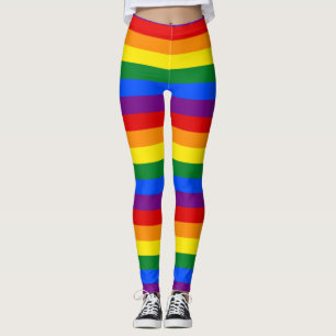 Legging Sinalizador Orgulho gay do arco-íris LGBT
