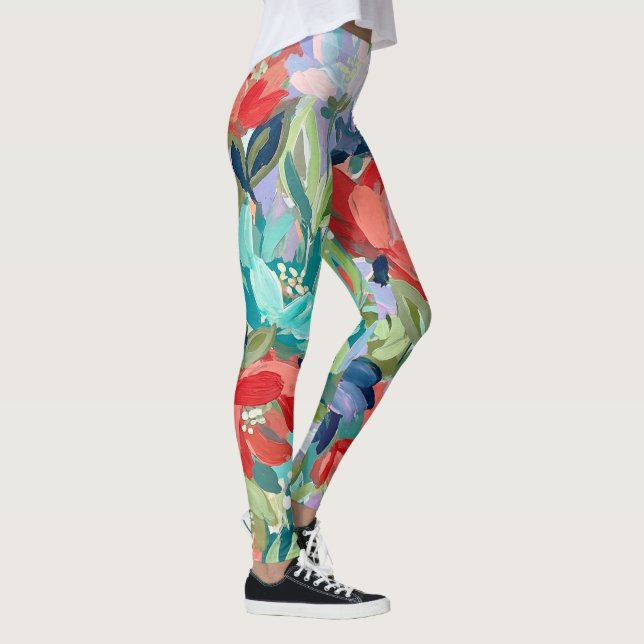 Legging Sinfonia de Jardim Vibrante (Direita)