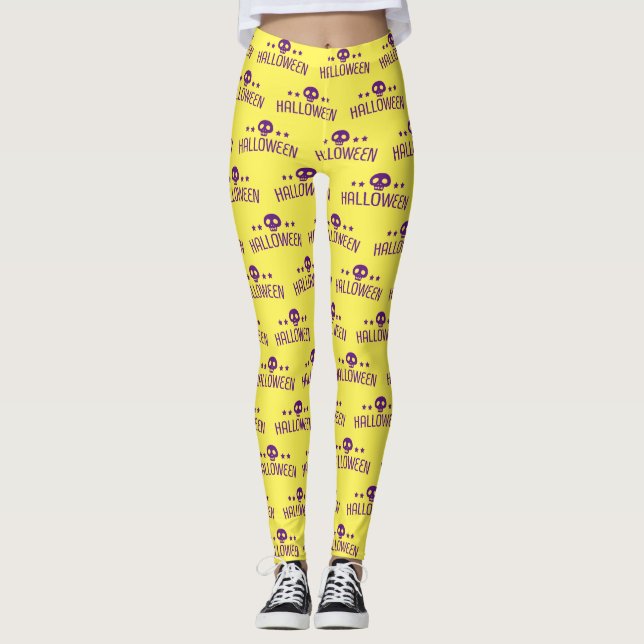 Legging Skull Halloween (Frente)