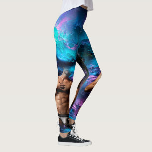 Legging SlipperyJoe's cueca masculina musculosa protuberân