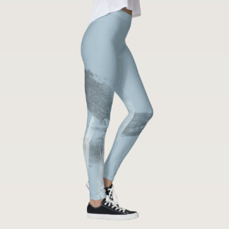 Legging Sméar monocromático de Grafite urbano faseável