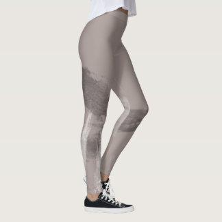 Legging Sméar monocromático de Grafite urbano faseável