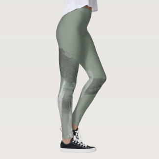 Legging Sméar monocromático de Grafite urbano faseável