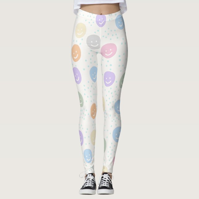 Legging Smiley Muster (Frente)
