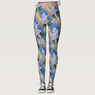 LEGGING SNAPDRAGONS BRANCOS LEGISLAÇÕES FLORÍVEIS