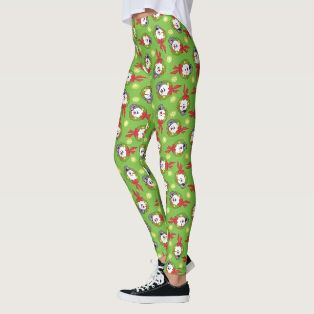 Legging Snowman™ congelado | Feriado congelado (Esquerda)