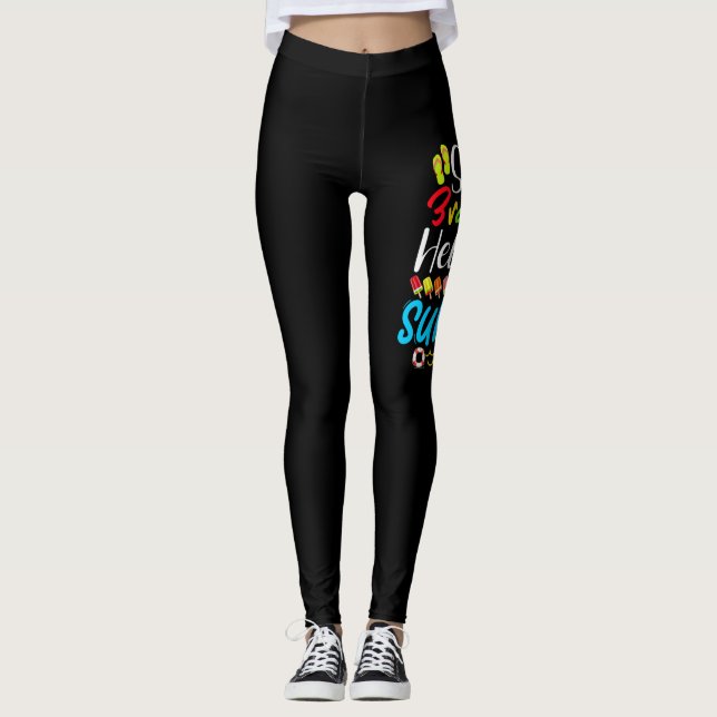 Legging So Long 3rd Grade Hello Summer Last Day Of School. (Frente)