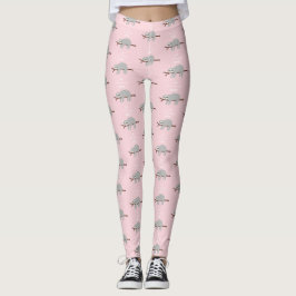 Legging Só passeando por preguiça preguiçosa divertida
