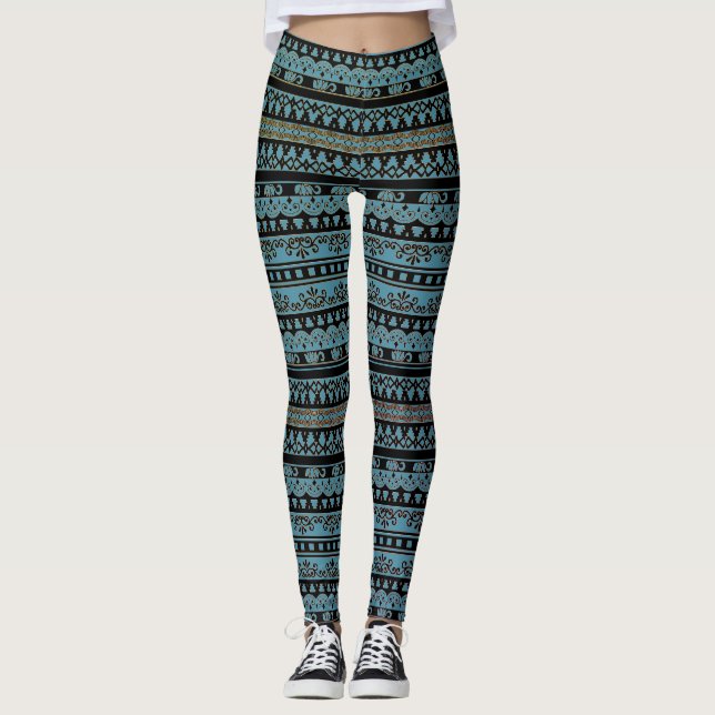Legging Sobreposição do local (Frente)