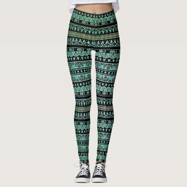 Legging Sobreposição do local (Frente)