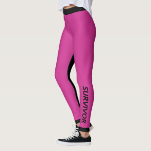 Legging Sobrevivência do Câncer da Mama