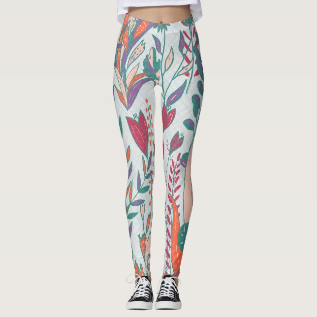 Legging Soft Color Garden (Frente)