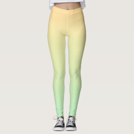 Legging Soft Pastel Watercolor Gradient