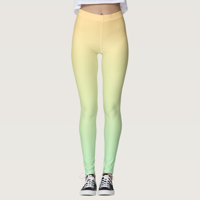 Legging Soft Pastel Watercolor Gradient  (Frente)