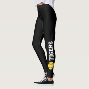 Legging Softball em Tigres
