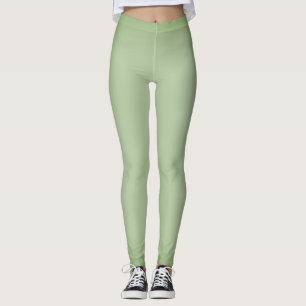 Legging Solid Jade Green Celadon