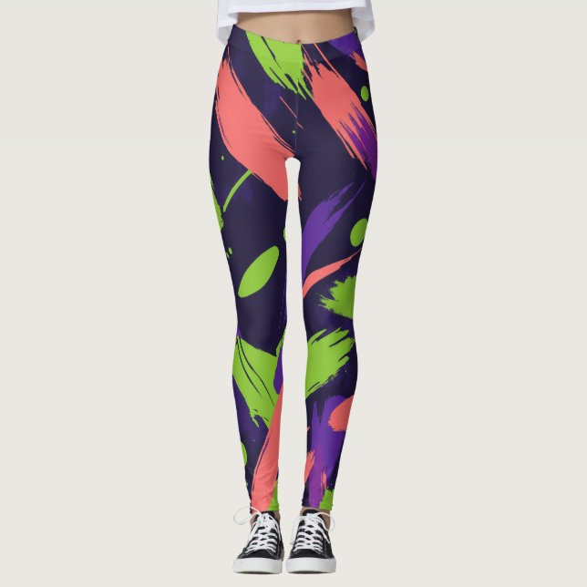 Legging Sombras de neon (Frente)