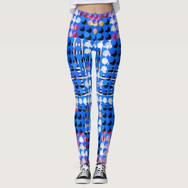 Legging Sombras Geométricas (Frente)