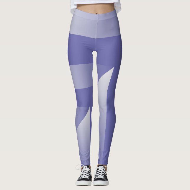 Legging Sombras violetas azuis (Frente)