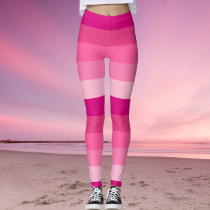 Legging Sombreado de madeira rosa