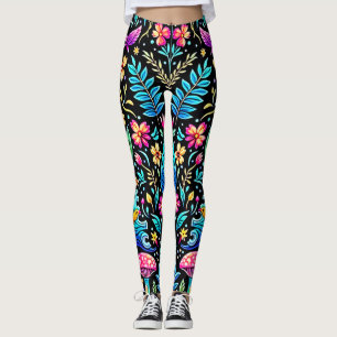 Legging Sonho Encantado de Floresta de Mushroom