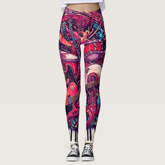 Legging Sons Visuais (Frente)